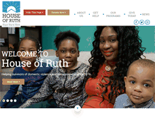 Tablet Screenshot of houseofruth.org